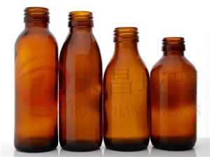 棕色糖浆瓶-棕色玻璃瓶-棕色糖浆琉璃瓶